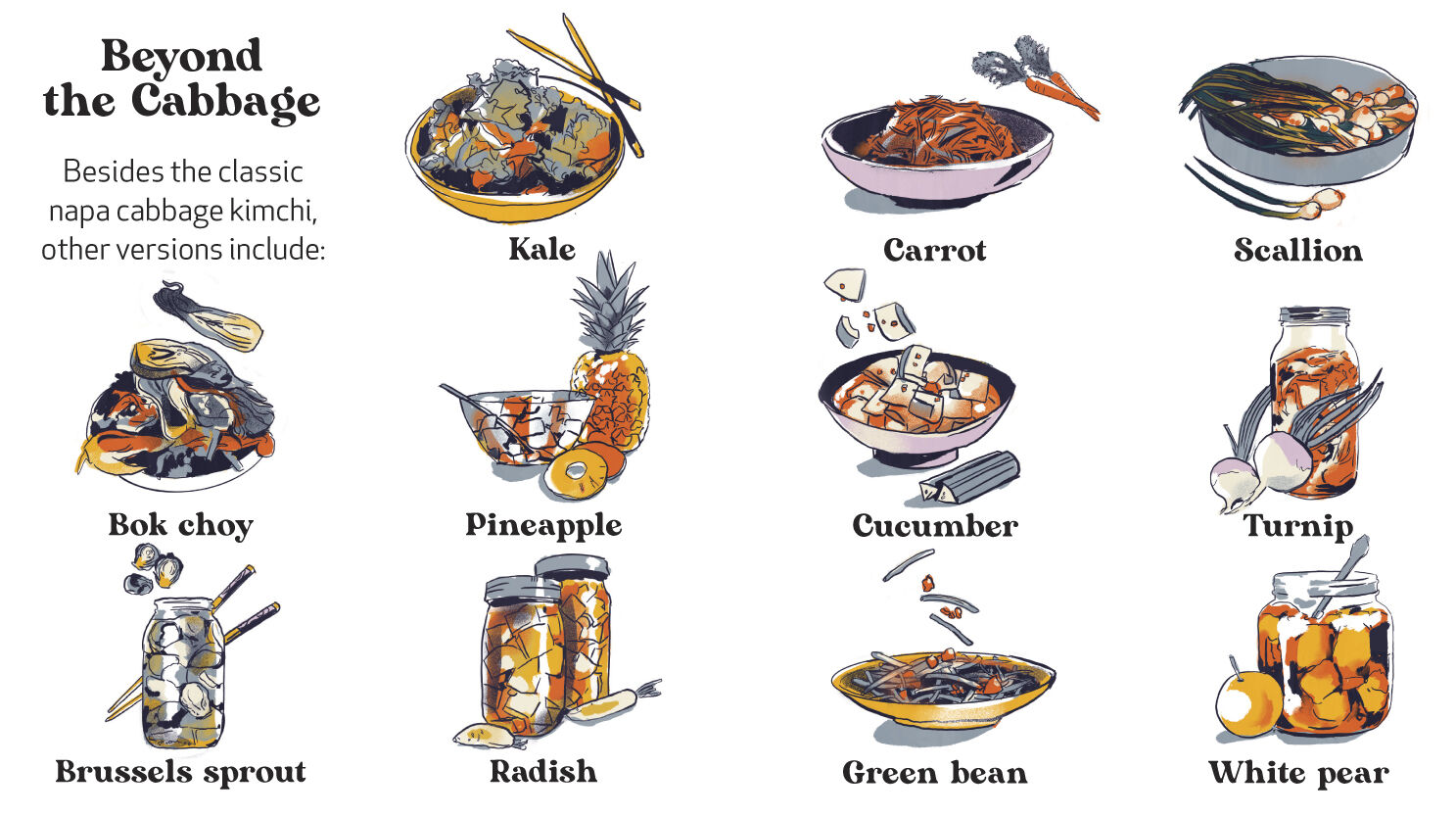Kimchi Varieties